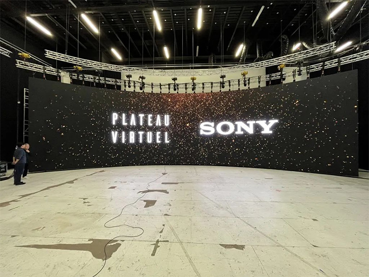 First in Europe! Sony Black Crystal virtual production studio completed