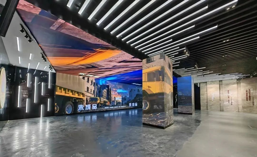 Xi'an Civil Air Defense Science and Education Museum: LED display creates an immersive experience