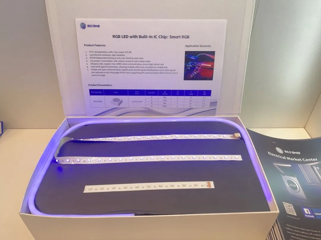 Exhibition Direct| Ruifeng Optoelectronics shines at the 2024 Munich Electronics Show, Germany