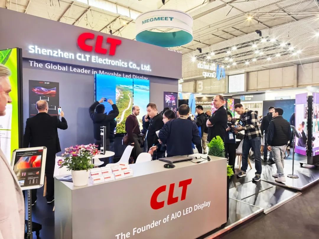 Corent shines in ISE2025, the world's first new LED mobile display product debuts