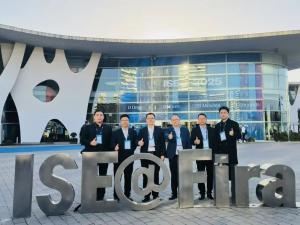 Welcoming the spring and sailing, Guoxing Optoelectronics shines in the European audio-visual event