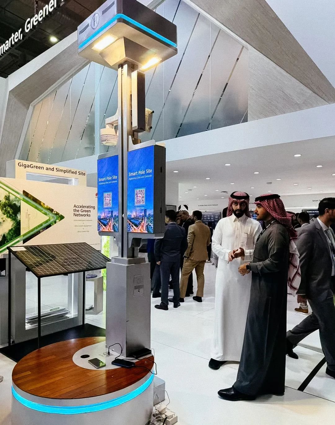 Zhouming Technology participated in the 2025 LEAP Exhibition in Saudi Arabia as a partner of Huawei to jointly build a new future for smart cities