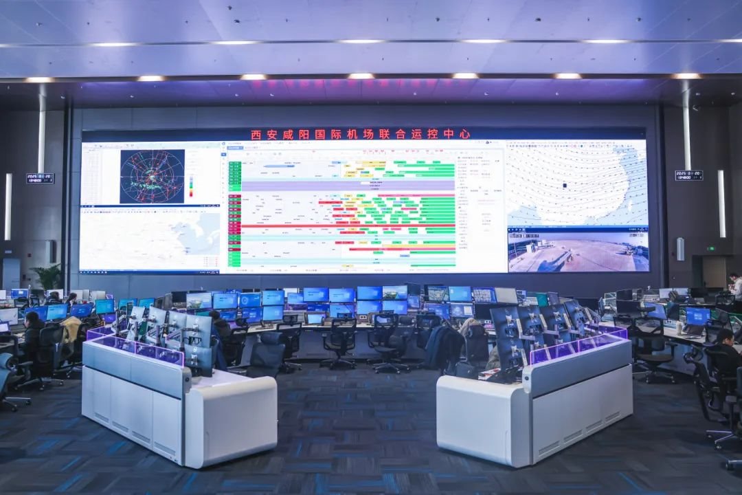 2032㎡! Lehman's large LED screen lights up Xi'an Xianyang International Airport, bringing you an immersive experience of
