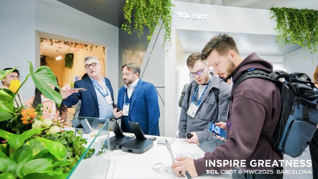 TCL China Star: Mini LED and other new technological products unveiled at MWC2025