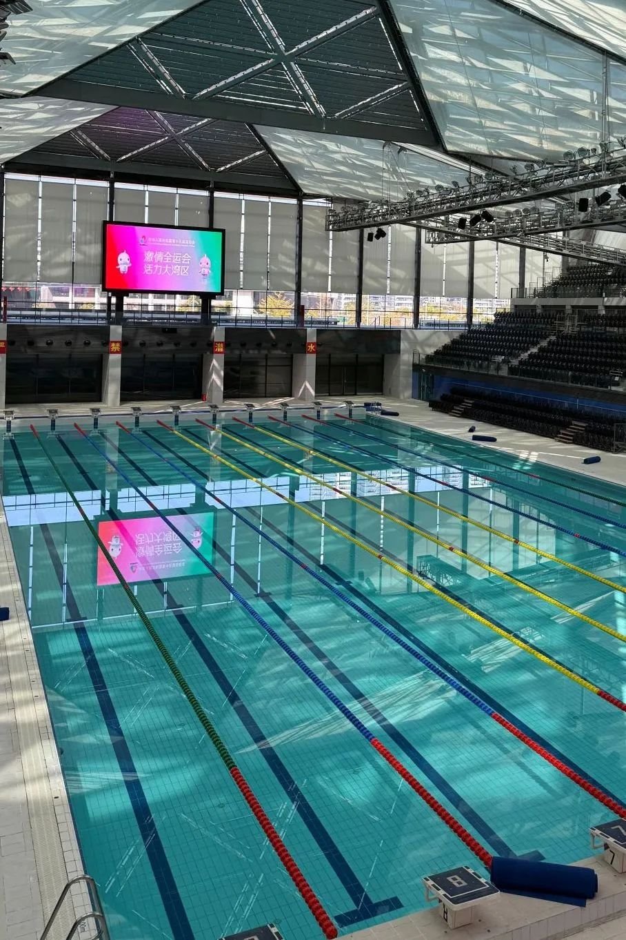 New benchmark for sports venues 丨 Abison displays technology empowers the renewal and upgrade of Shenzhen Universiade Center
