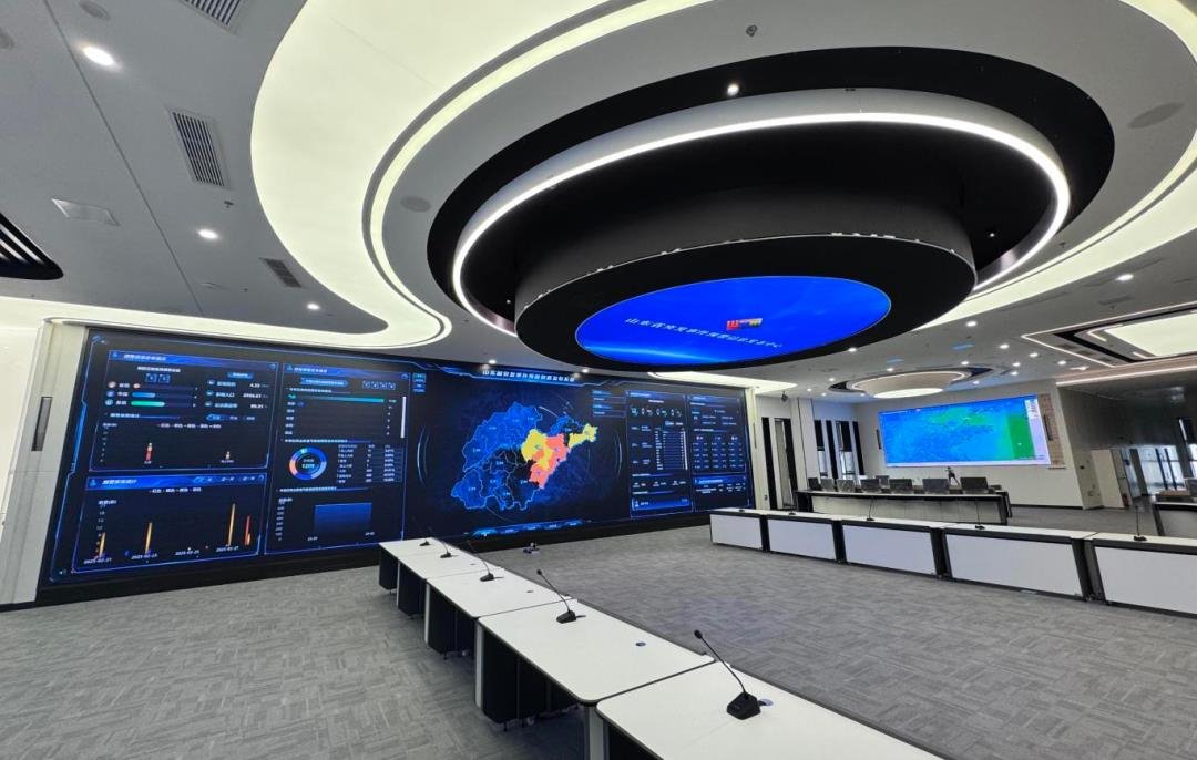 A thank-you letter from the Shandong Province Meteorological Bureau