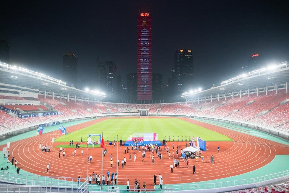Welcoming the Guangdong-Hong Kong-Macao Greater Bay Area National Games, Zhou Ming provides sports light display solutions for multiple venues