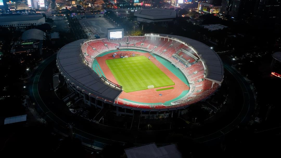 Welcoming the Guangdong-Hong Kong-Macao Greater Bay Area National Games, Zhou Ming provides sports light display solutions for multiple venues