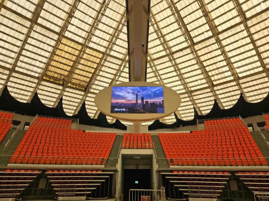 Welcoming the Guangdong-Hong Kong-Macao Greater Bay Area National Games, Zhou Ming provides sports light display solutions for multiple venues