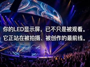 Is your LED display ready to be photographed at any time?