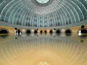 The largest LED dome in China landed in Shanxi